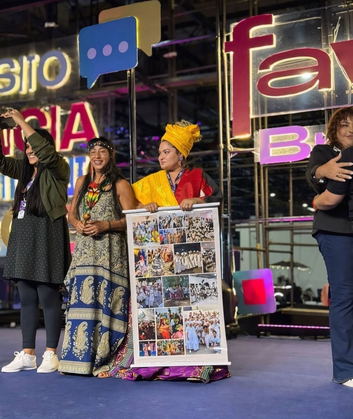 Mãe Erika de Oxum participa de apresentação na Expo Favela